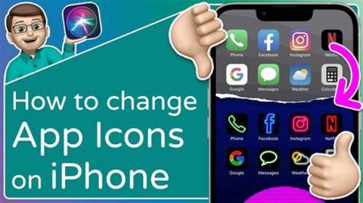How do I change app icons on iPhone without Shortcuts?