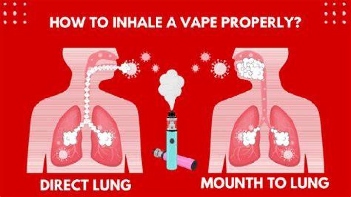 Is it okay to hold in vape smoke?
