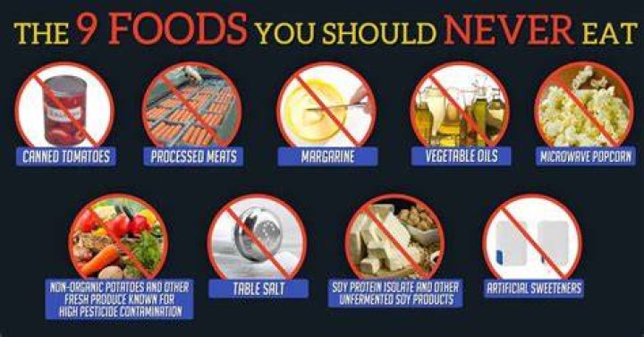 What are the 3 health foods you should never eat?