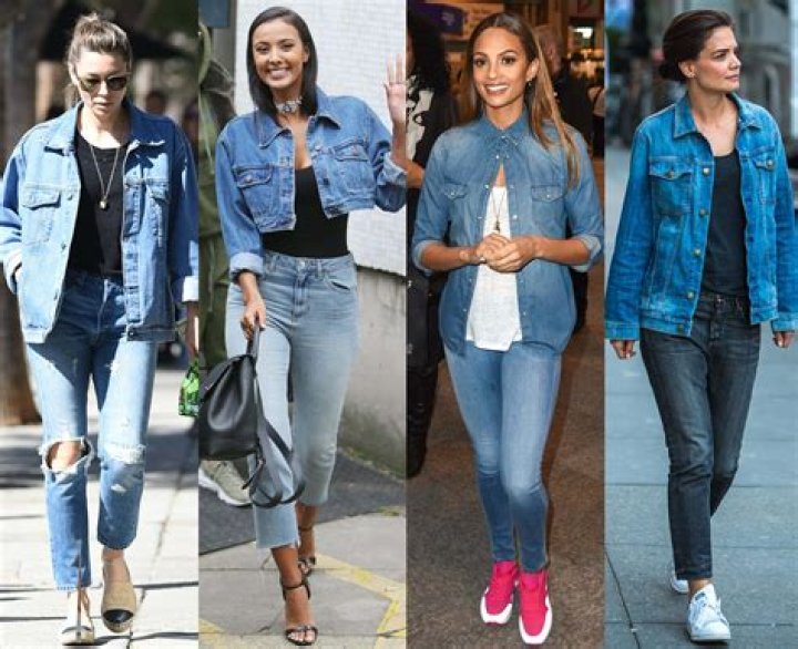 What color pants do I wear with a jean jacket?