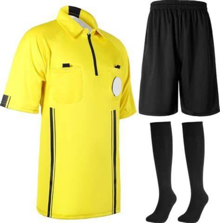 What does the letters on the refs shirts mean?