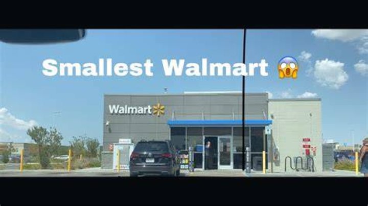 Where is the smallest Walmart in the USA?