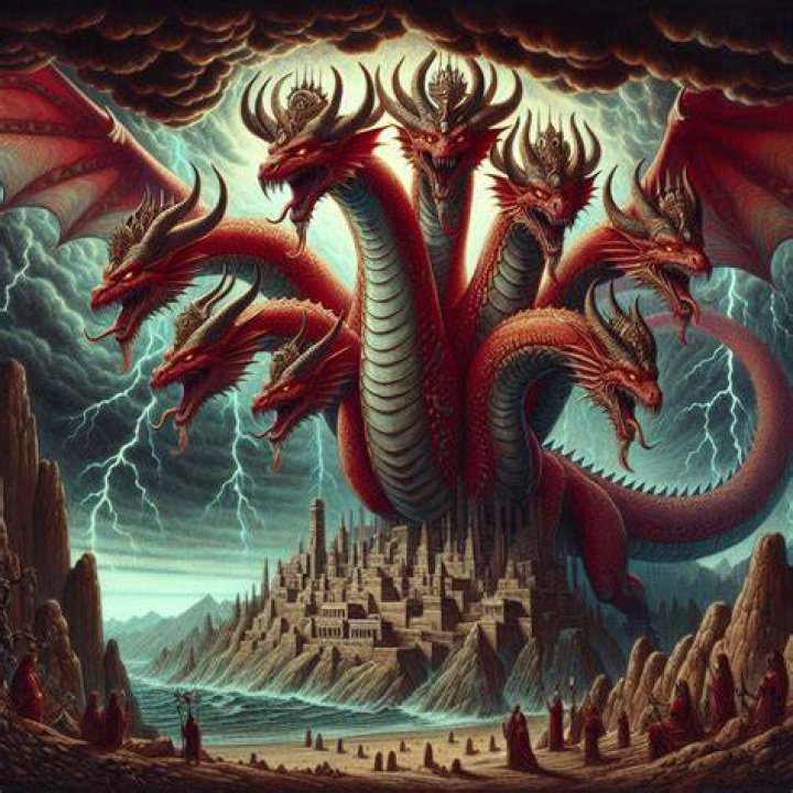Who is the great dragon in the Bible?