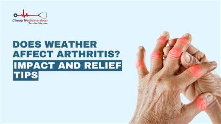 Why does rain affect arthritis?